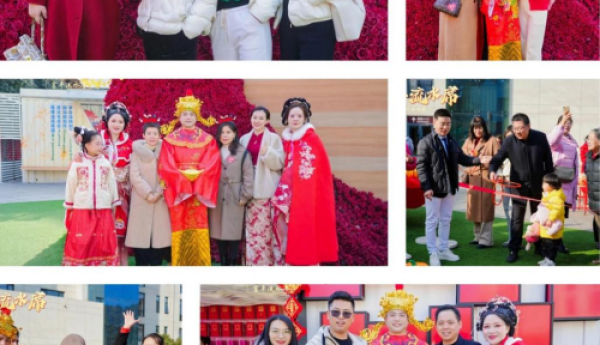 云花流水席喜迎新年，云花中国带你看不一样的陕西富平农村流水席
