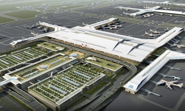 中建八局装饰公司西北分公司西安咸阳国际机场三期扩建工程精装修项目全面复工！