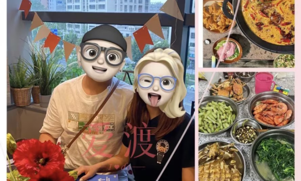 西安爱渡肉夹馍中的浪漫邂逅